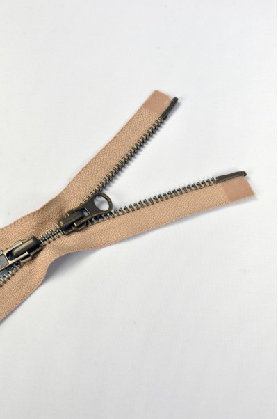 ZIP075 2號拉鏈  青古銅雙頭拉鏈  O型開尾拉鏈  金屬拉鏈  不設單獨拉鍊訂購 細節-1